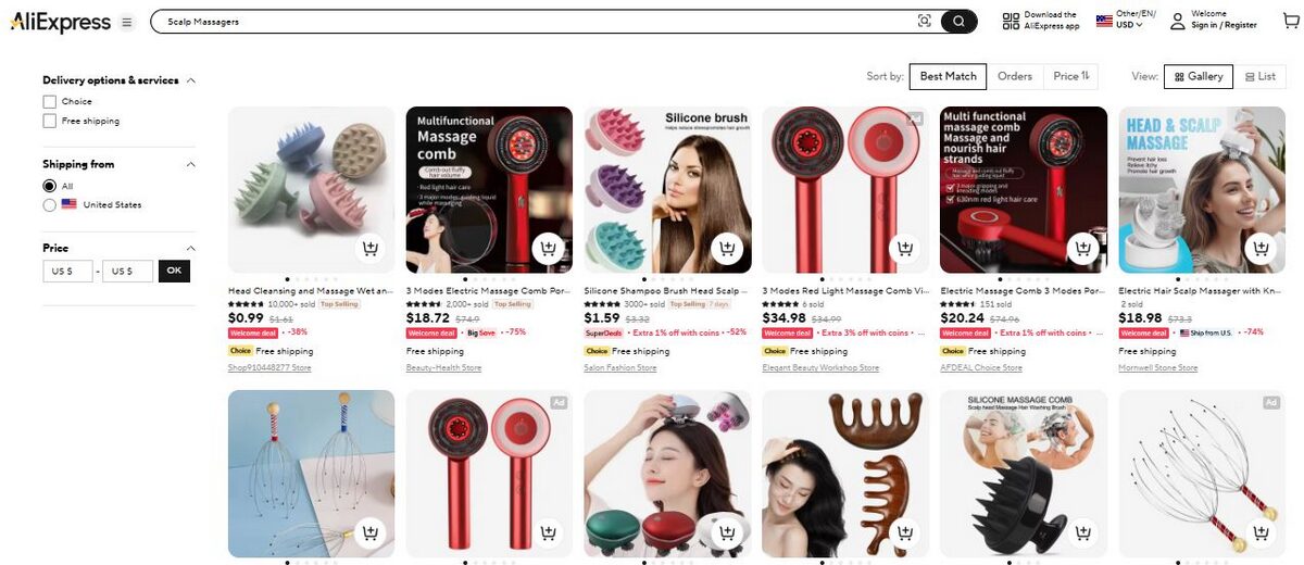 Scalp Massagers & Microneedle Dermarollers
