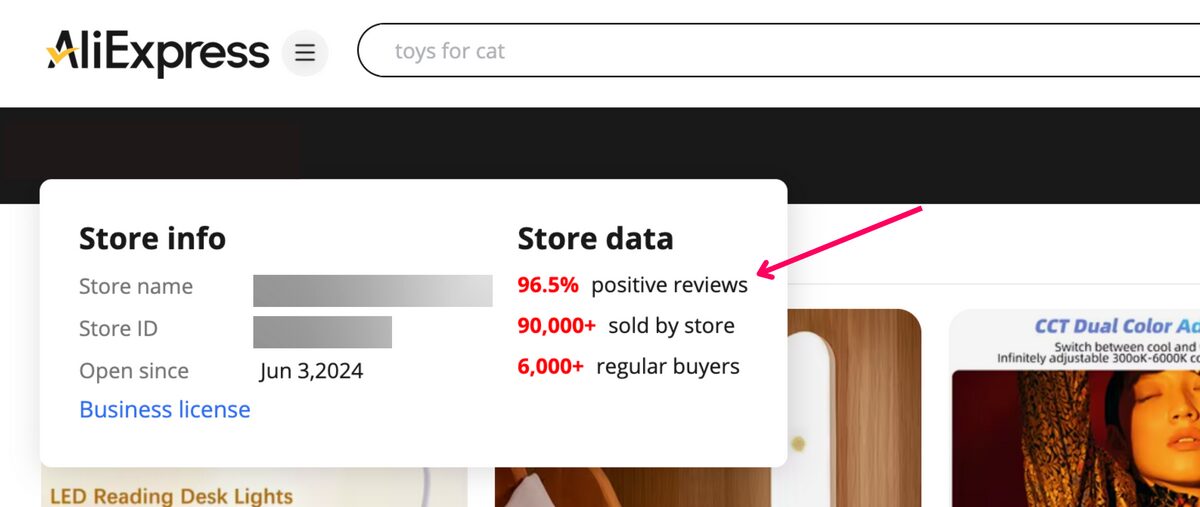 AliExpress Suppliers Analyzing Seller Profiles