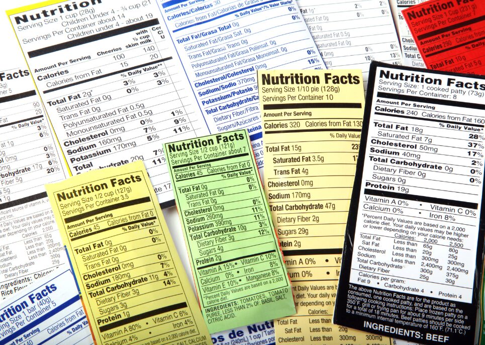 food labels for organic food dropshipping