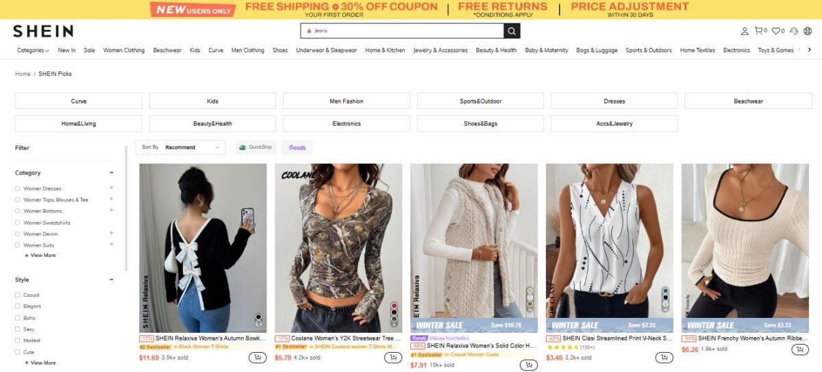 Shein Australia